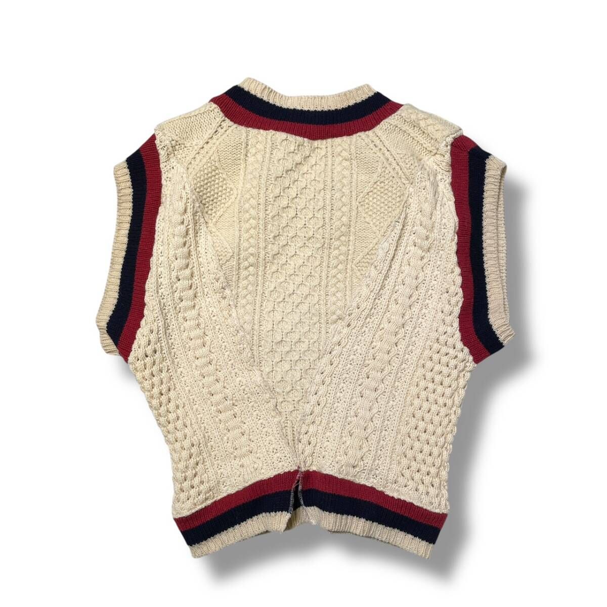 77circa Remake Fisherman Tilden Knit Vest リメイクフィッシャーマン 