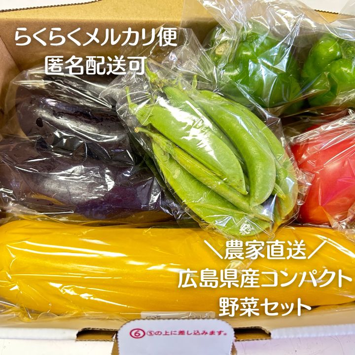 広島県産野菜詰合せ コンパクトボックス - メルカリ