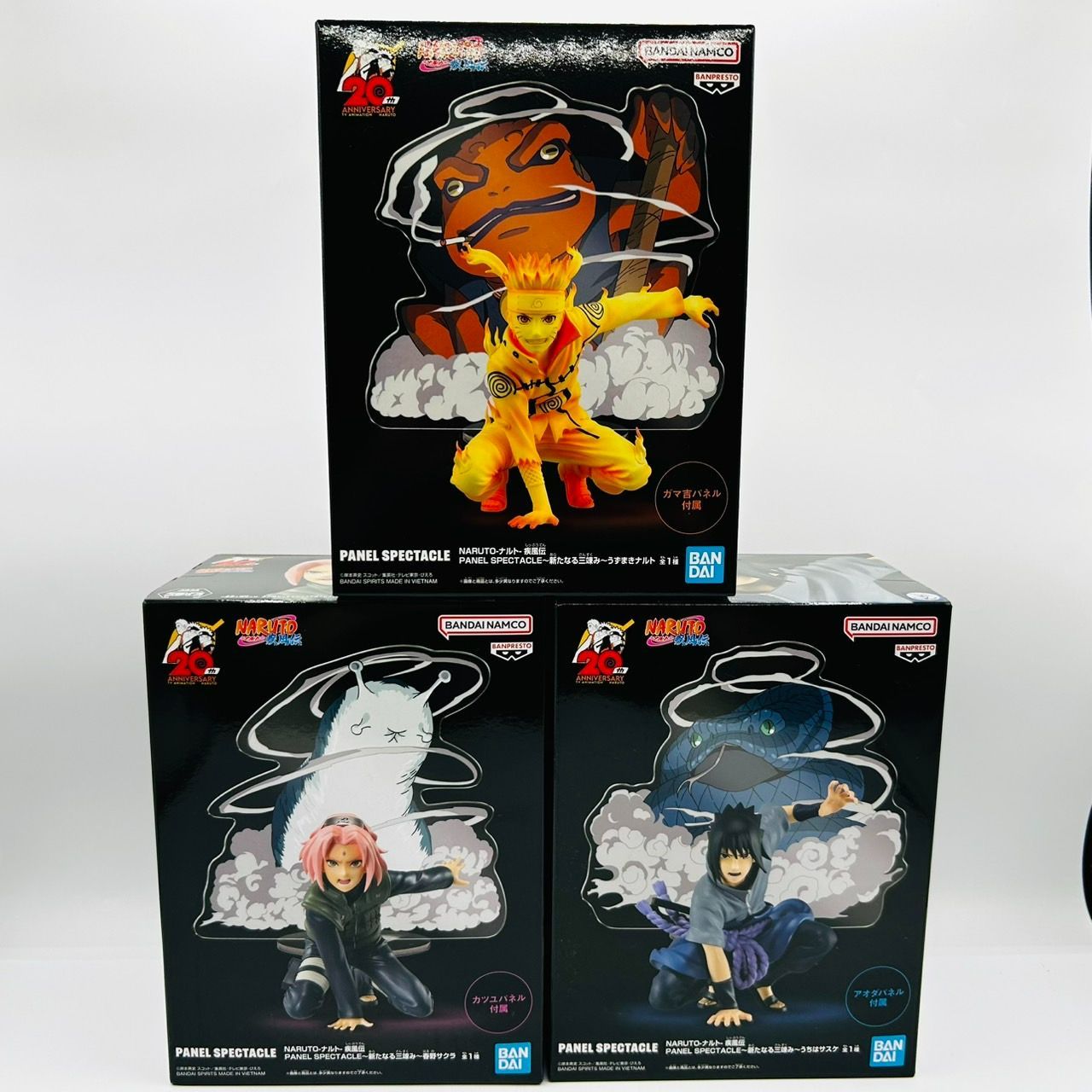 NARUTO ナルト 20th ANNIVERSARY PANEL SPETACLE 新たなる三竦み