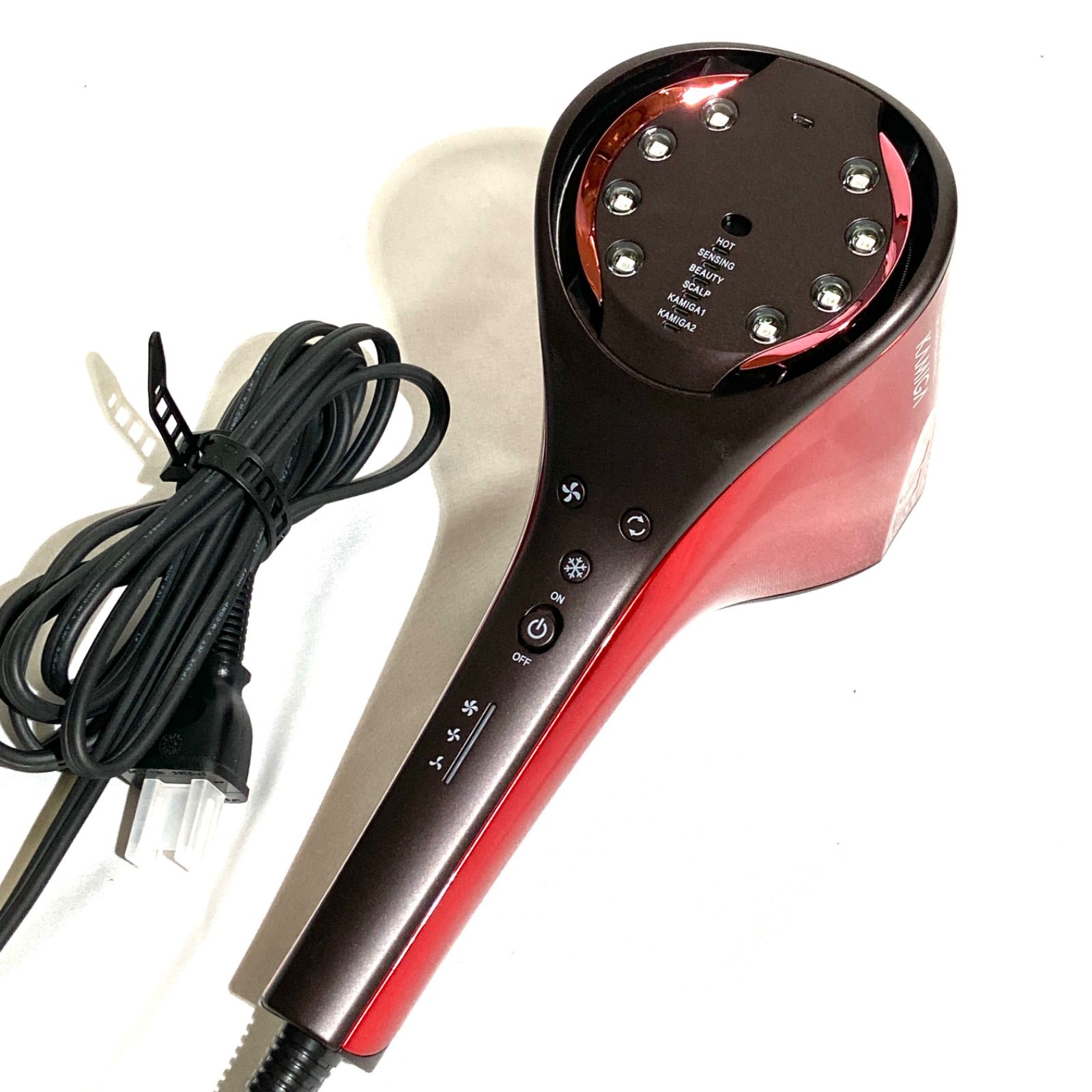 ヘアリプロ N-LED Sonic【 KAMIGA 】イタリアンレッド スカルプケア