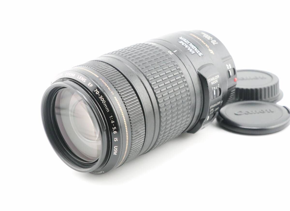 CANON キヤノン EF 75-300mm F4-5.6 Ⅲ型 USM AU70 美品