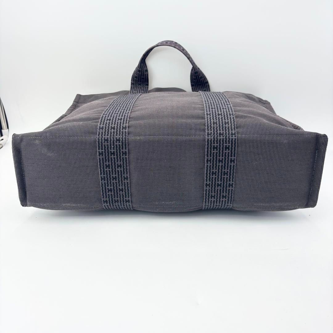 ★HERMES　エルメス エールライン MM トートバッグ カデナ(鍵付き) HERMES エルメス エールラインMM トートバッグ カデナ付 ユニ