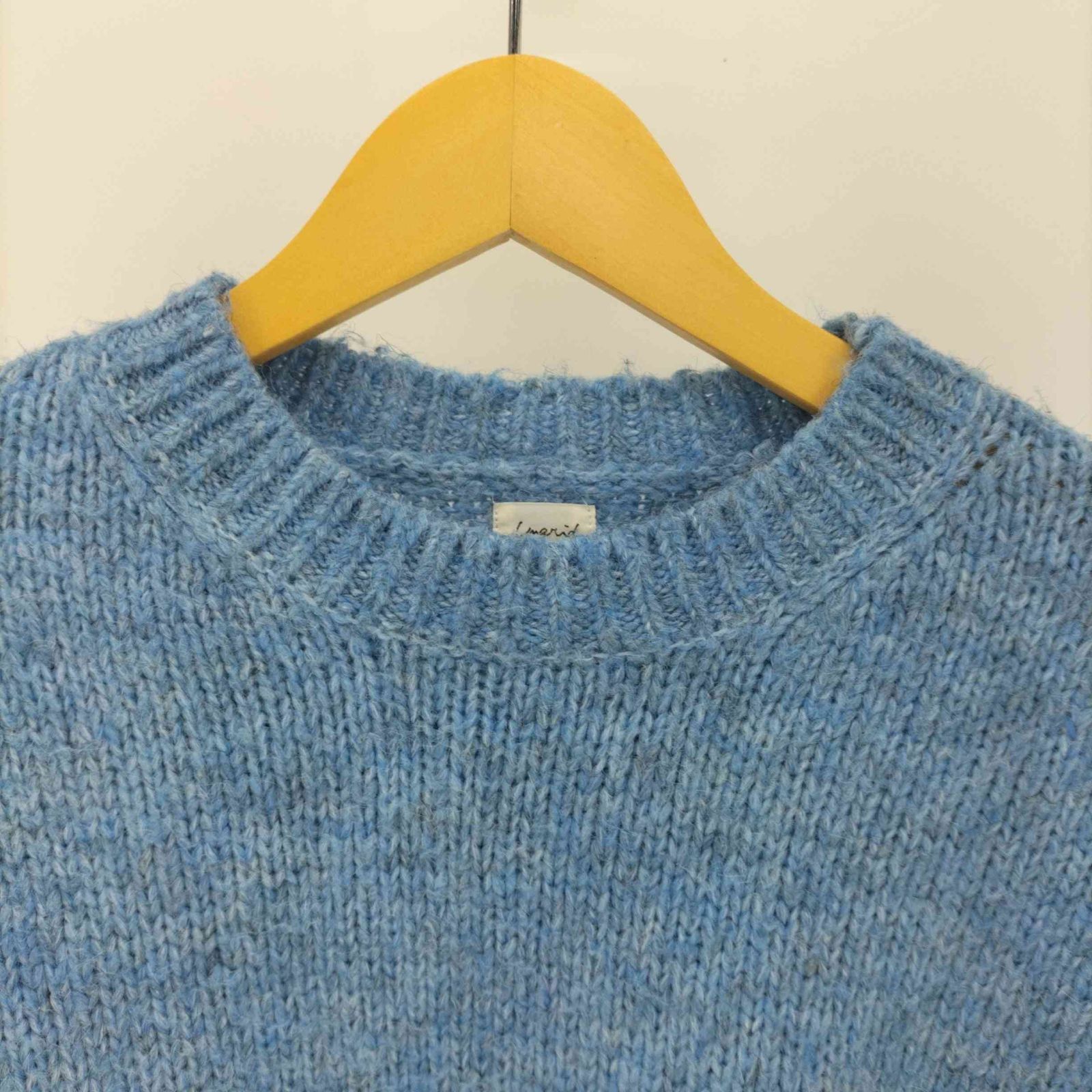こちらは専用ページです！ungrid 水色　ブルー　カラーモヘア混ルーズニット Ungrid（アングリッド） ニット セーター カラーモヘア混ルーズニット