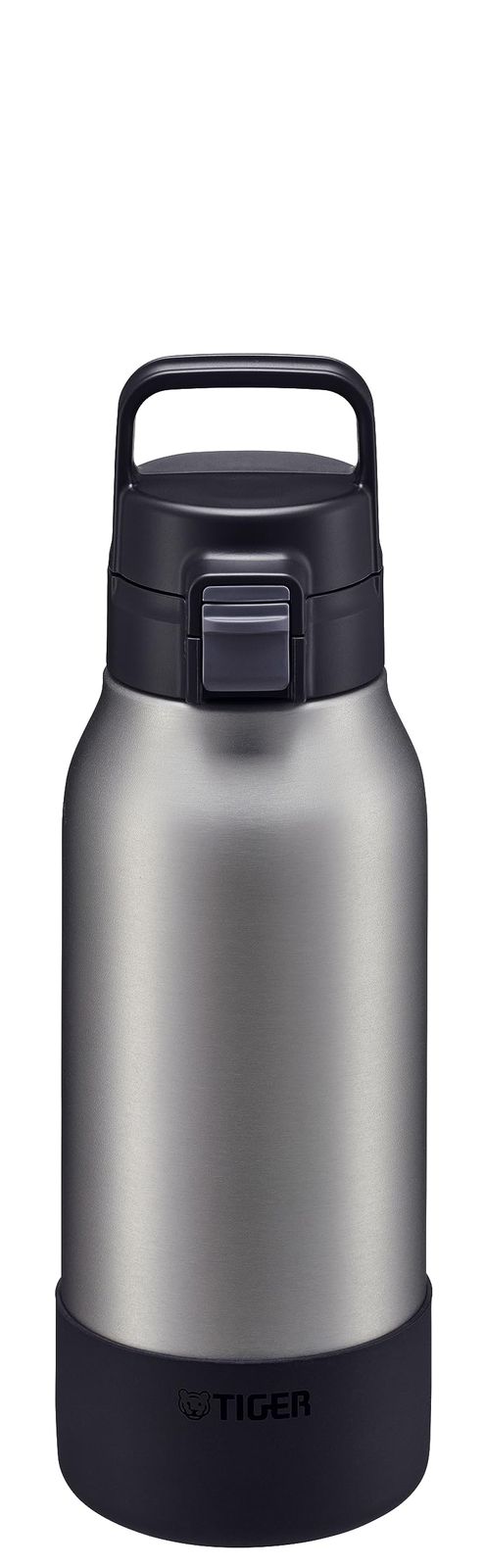 【特価セール】大容量 スポーツドリンクOK 直飲み ハンドル付き片手で開けやすいワンタッチ真空断熱ステンレスボトル 広口 1リットル 保冷専用 水筒 MTA-B100XM タイガー魔法瓶 マットステンレス