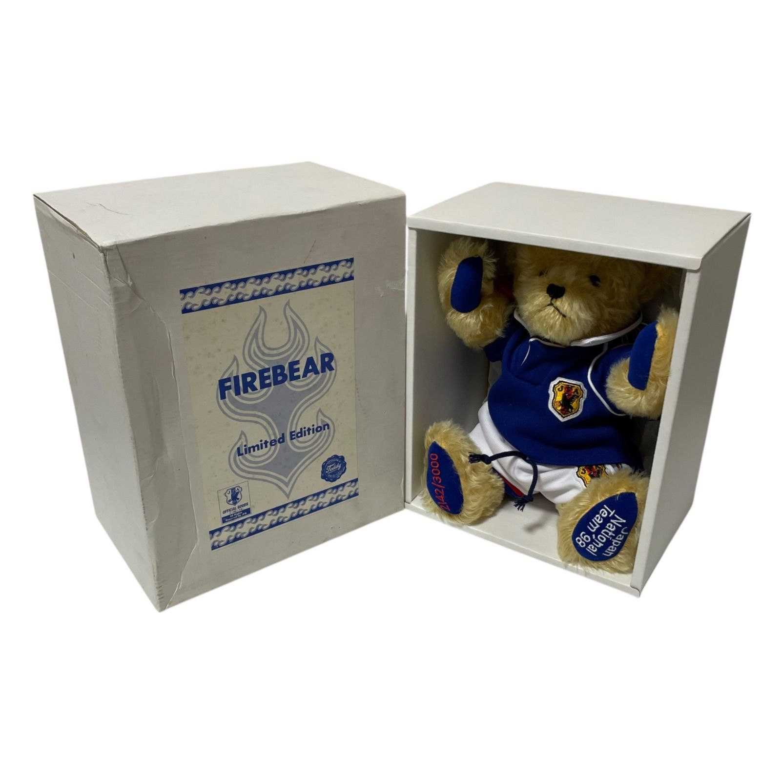 cp41 ハーマン社 1998年W杯 サッカー サムライブルー FIREBEAR