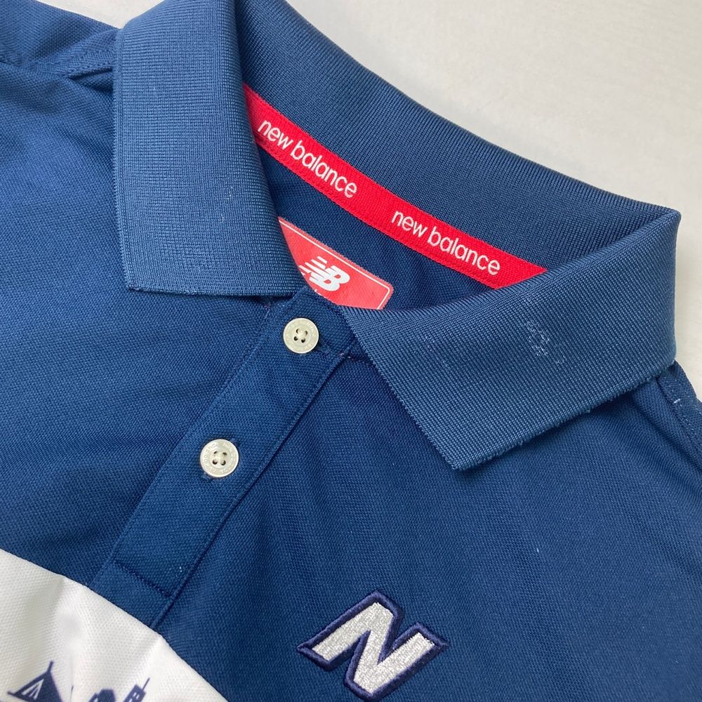 サイズ：5 NEW BALANCE GOLF ニューバランス  半袖 ポロシャツ  レッド系 [240101423924] ゴルフウェア メンズ ストスト NEW BALANCE GOLF ニューバランス 半袖 ポロシャツ レッド系