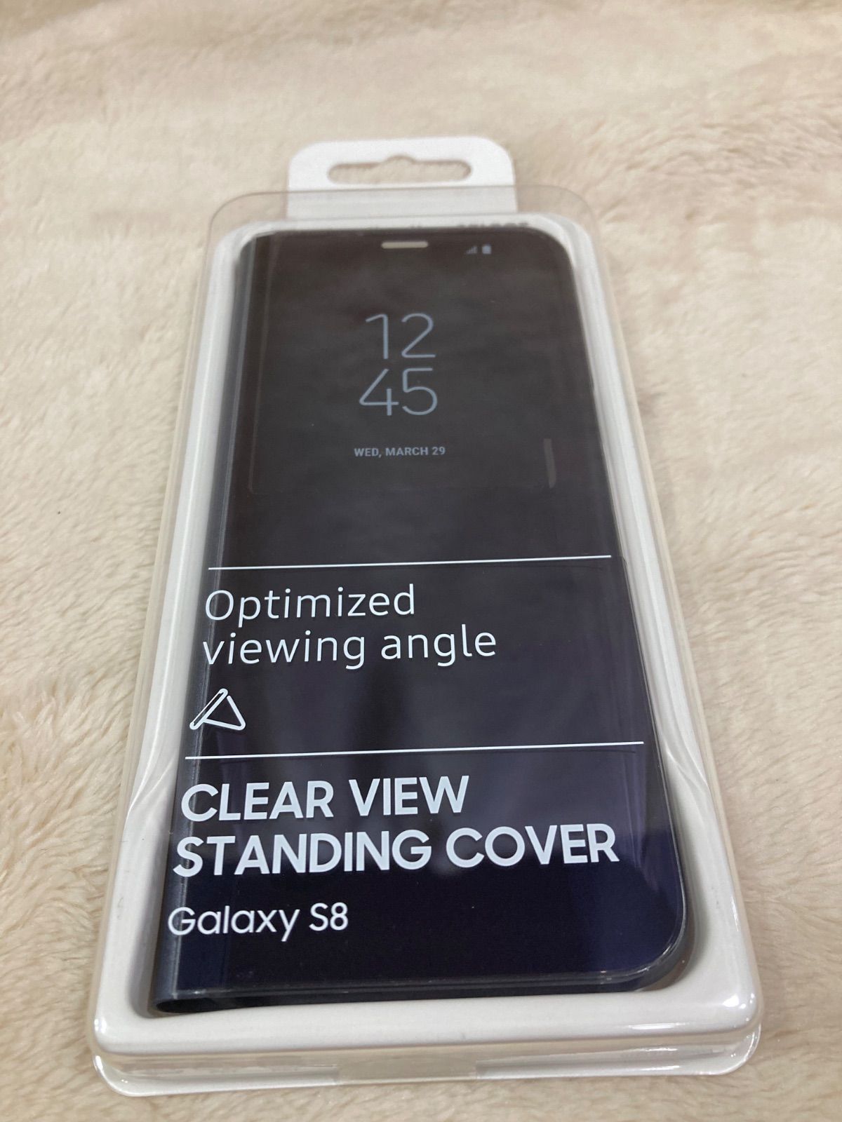 galaxy S8 clear view standing cover