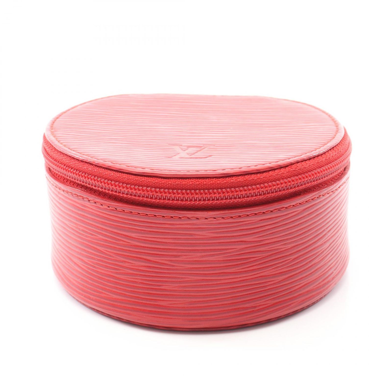 ルイ ヴィトン LOUIS VUITTON エクランビジュー10 ケース M48217 カスティアンレッド レザー エクランビジュー レディース Used B