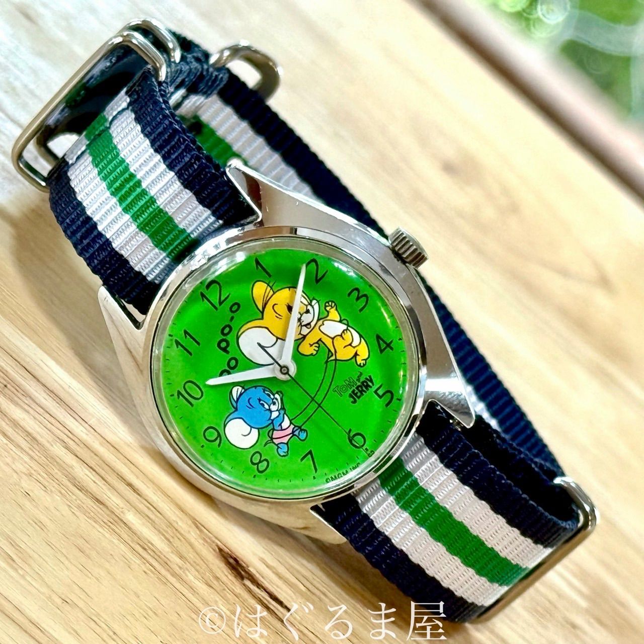 70s セイコー ディズニータイム 手巻き ユニセックス OH済 レトロ トム