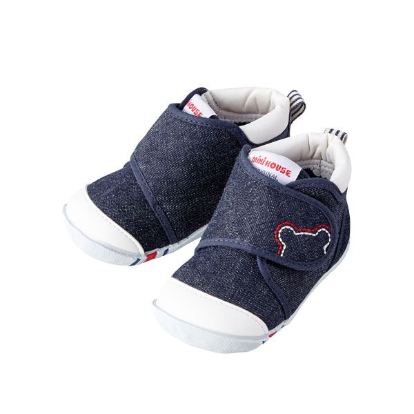 新品　ミキハウス　スニーカー　13.5 シューズ ☆新品☆MIKI HOUSE 女の子 ベビーシューズ13㎝ ミキハウス] 靴 くま