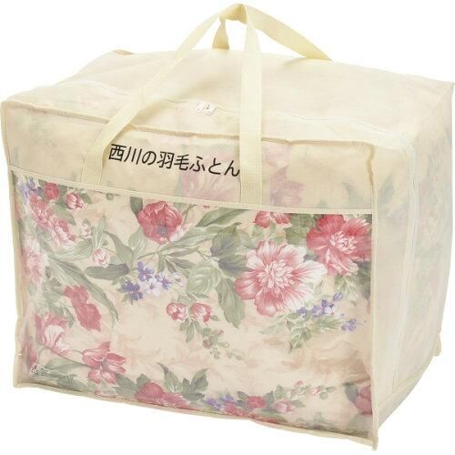 新品・3営業日で発送】西川 羽毛掛けふとん ピンク 1440-53766