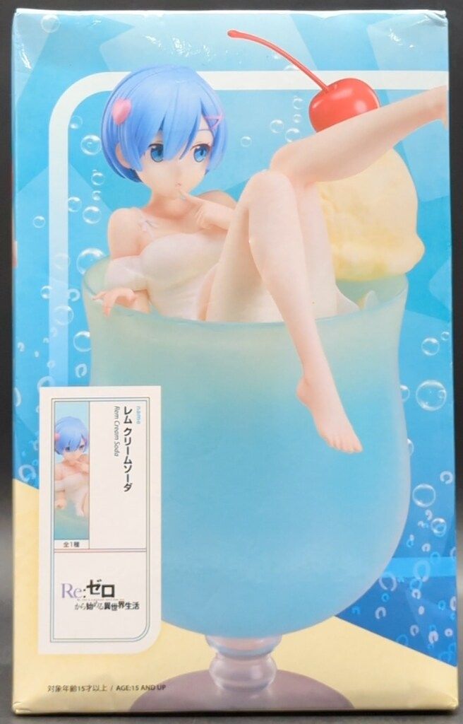엘코코 1/7 스케일 피규어 Re:Zero − 다른 세상에서의 삶을 시작하다 REM 크림 소다