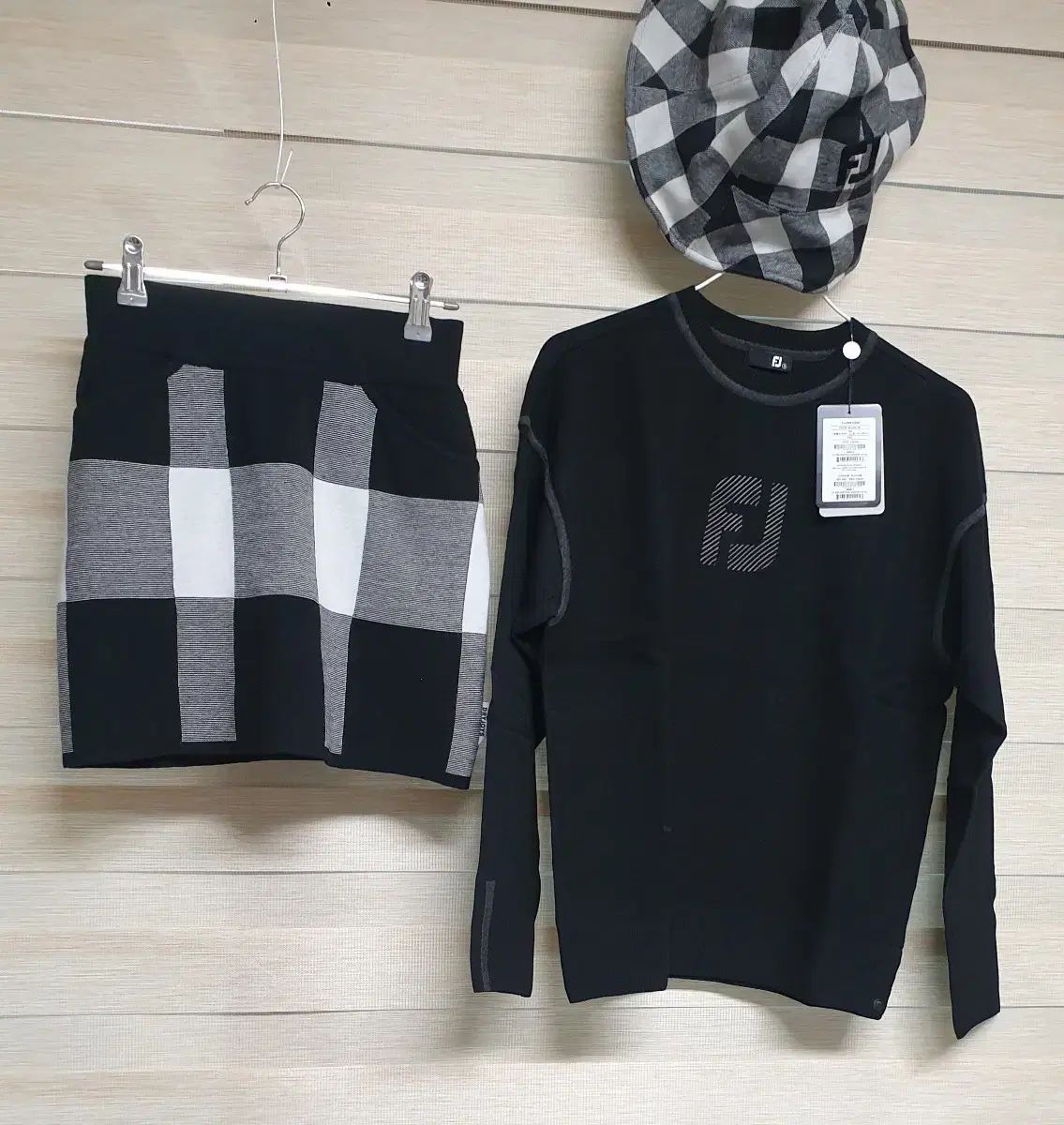 FootJoy(フットジョイ) ニット スカート 帽子 セット