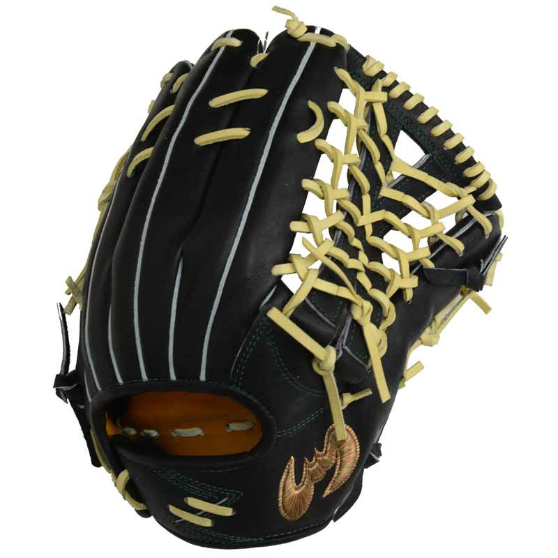 ジームス Zeems 硬式グラブ 三方親 外野手用 コウモリ型ロゴ グラブ袋付 野球 硬式 グローブ グラブ 25AW SV-531GG-ｺｳﾓﾘ