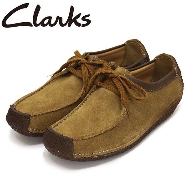 Clarks (クラークス) 26126802 Natalie ナタリー レディースシューズ Oakwood Suede CL086 UK5.5-約24.5cm