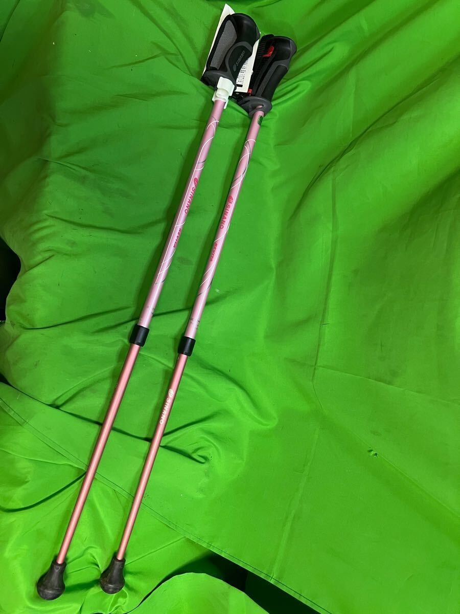 ２セット４本 シナノ ウォーキングポール レビータ ネクスト2本1組 身長135～190cm ポール ウォーキング ストック