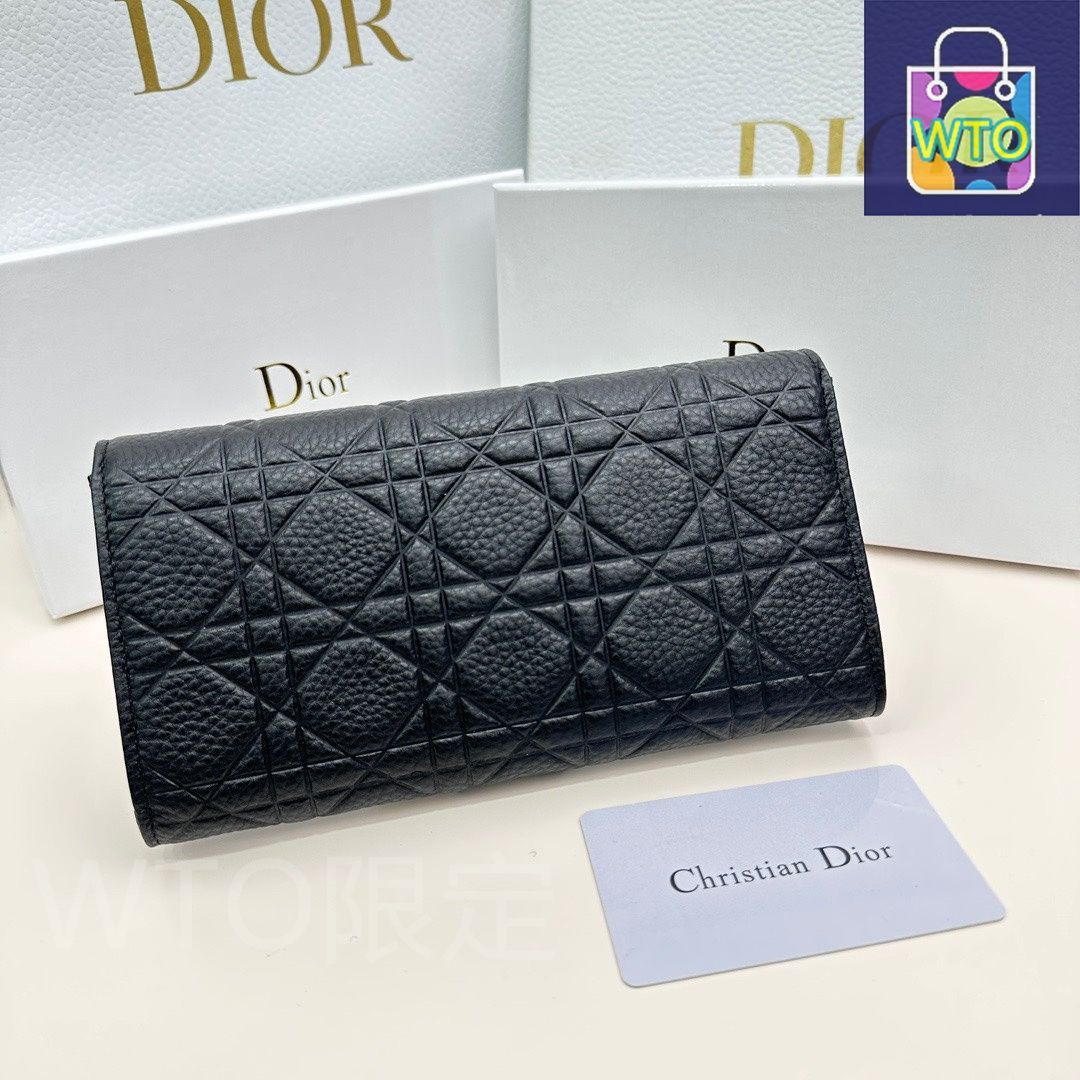 今日特価】Dior ディオール 最新人気ウォレット 輸入小牛皮で