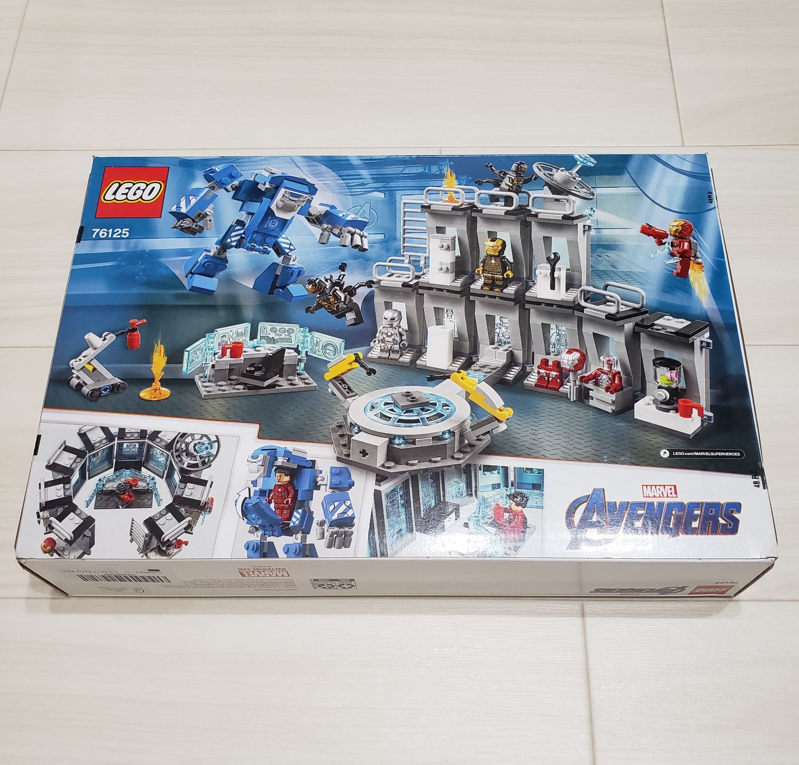 LEGO 76125 スーパー・ヒーローズ アイアンマンのホール・オブ 