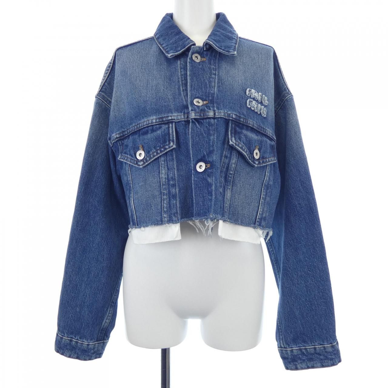Miumiu デニムジャケット BIOTOP Deuxieme Classe