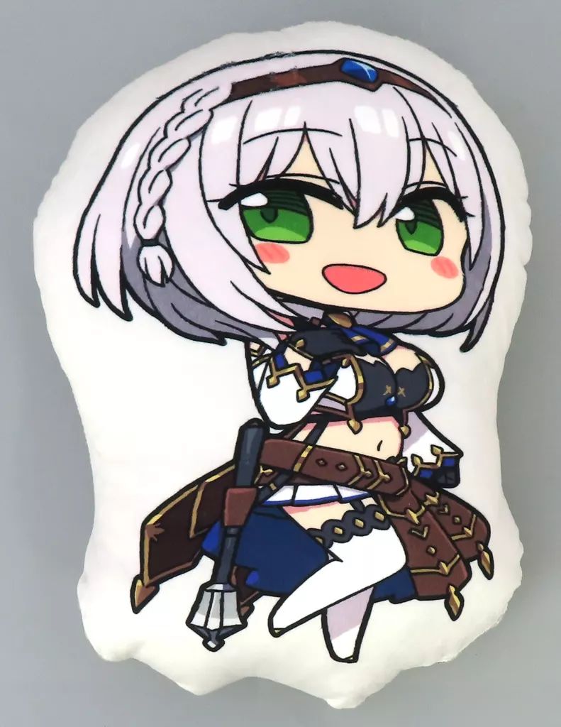 クッション 抱き枕 本体 白銀ノエル ダイカットクッション バーチャルYouTuber ホロライブ HOLOLIVE FANTASY 1st LIVE FAN FUN ISLANDカフェ in E-DINER池袋 受注生産
