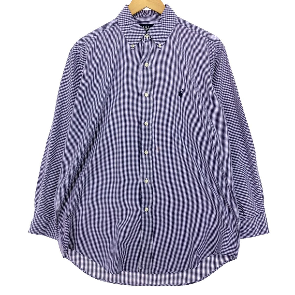 ラルフローレン チェックシャツ ギンガムチェック 18m 90 Polo Ralph 