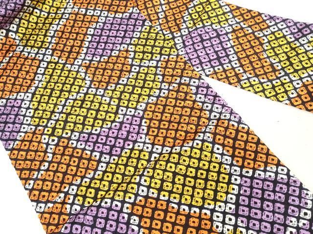 平和屋着物○九寸名古屋帯 絞り 抽象文様 正絹 逸品 DAAX8824cm