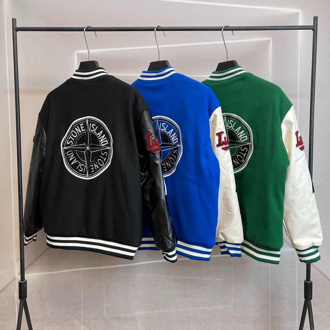 新品、STONE ISLAND ストーンアイランド スタジャン メンズ レディーズ ゆったり スタジアムジャンバー jacket - メルカリ