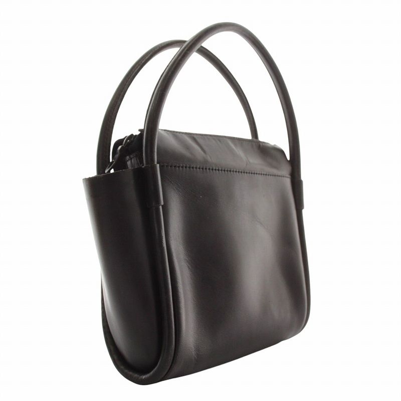 Y's ハンドバッグ ワイズ Y's ハンドバッグ レザー 黒 ブラック /XZ □GY18 - メルカリ