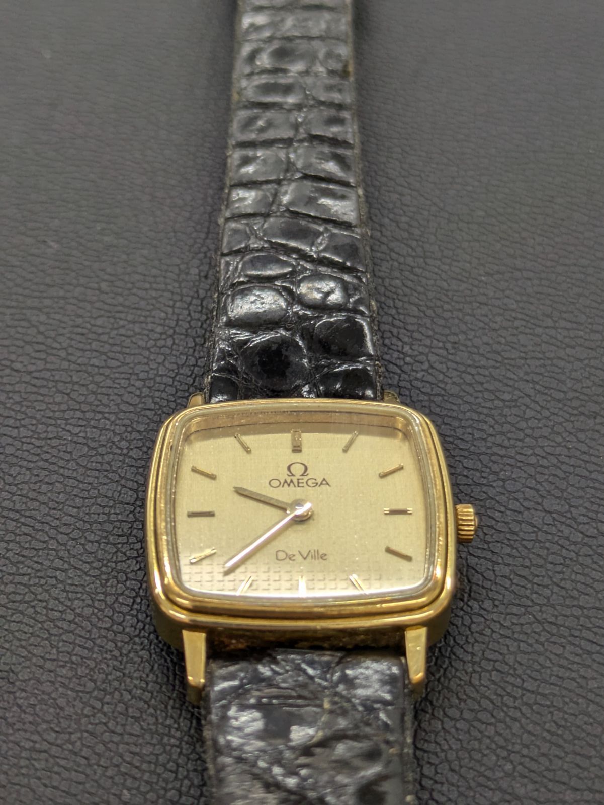 ◇ジャンク品 OMEGA DE VILLE 腕時計 アンティーク デイト1221 ◇ジャンク品 OMEGA DE VILLE 腕時計 アンティーク デイト1221