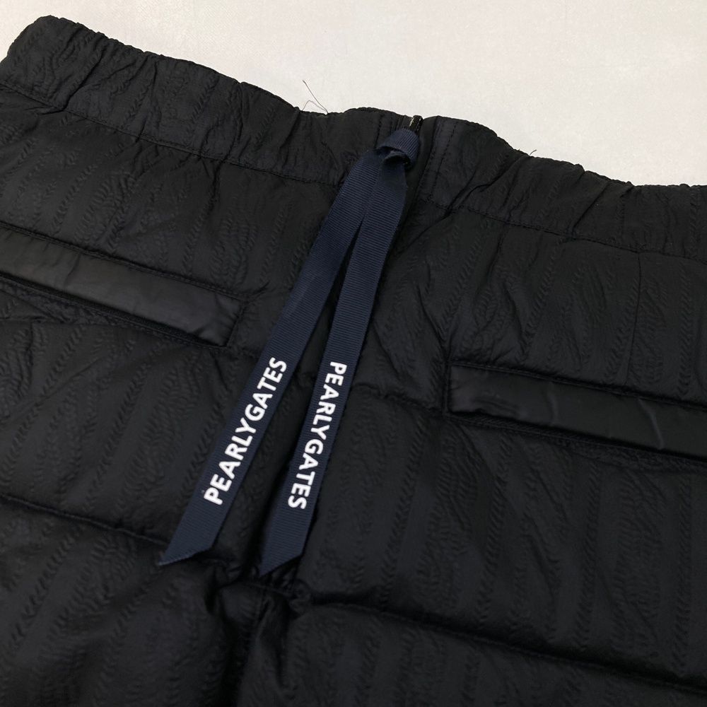 パーリーゲイツレディースダウンスカートブラックサイズ00