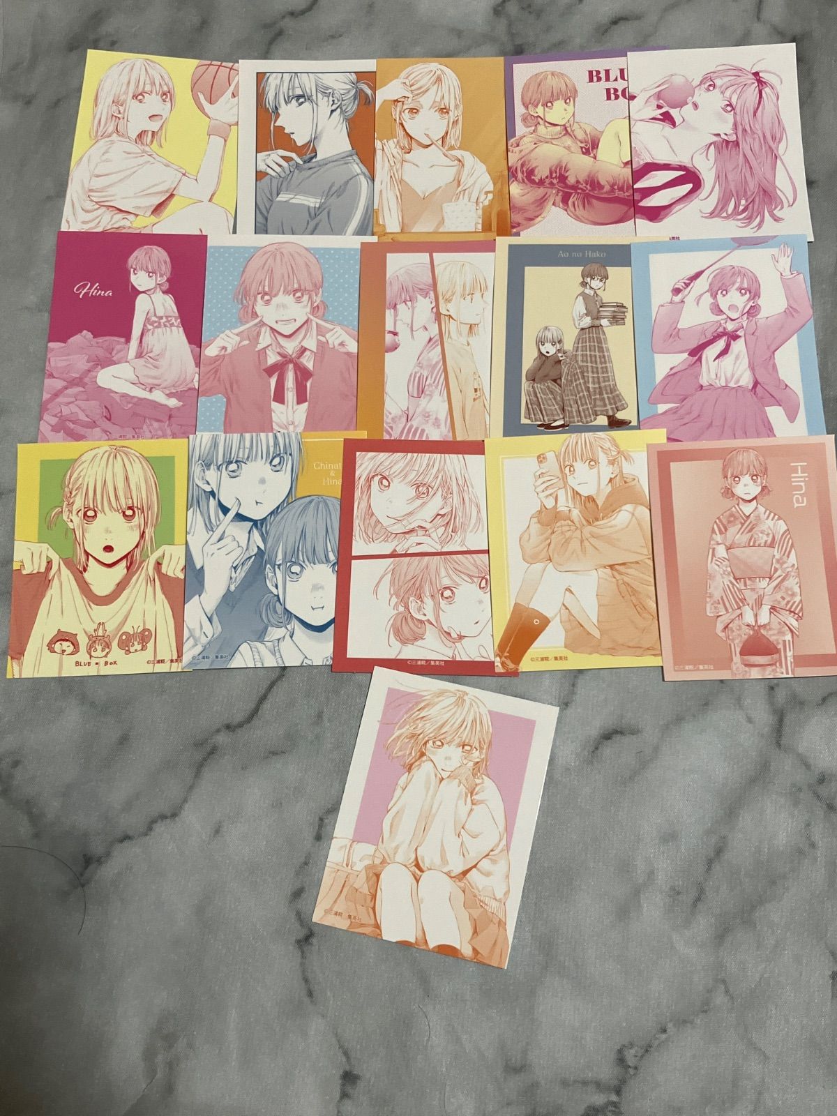 アオノハコ展 ステッカーセット アオノハコ展 ステッカーセット