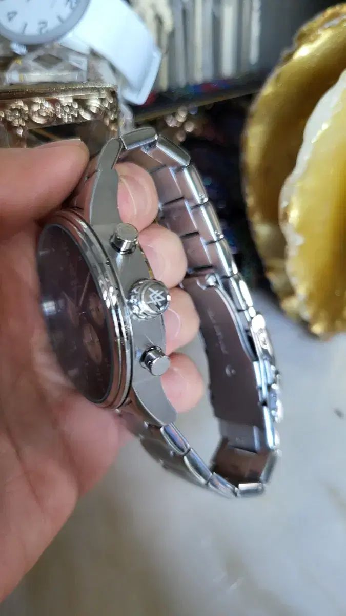 A Kurtz 青文字盤 メタル 腕時計 エーカー