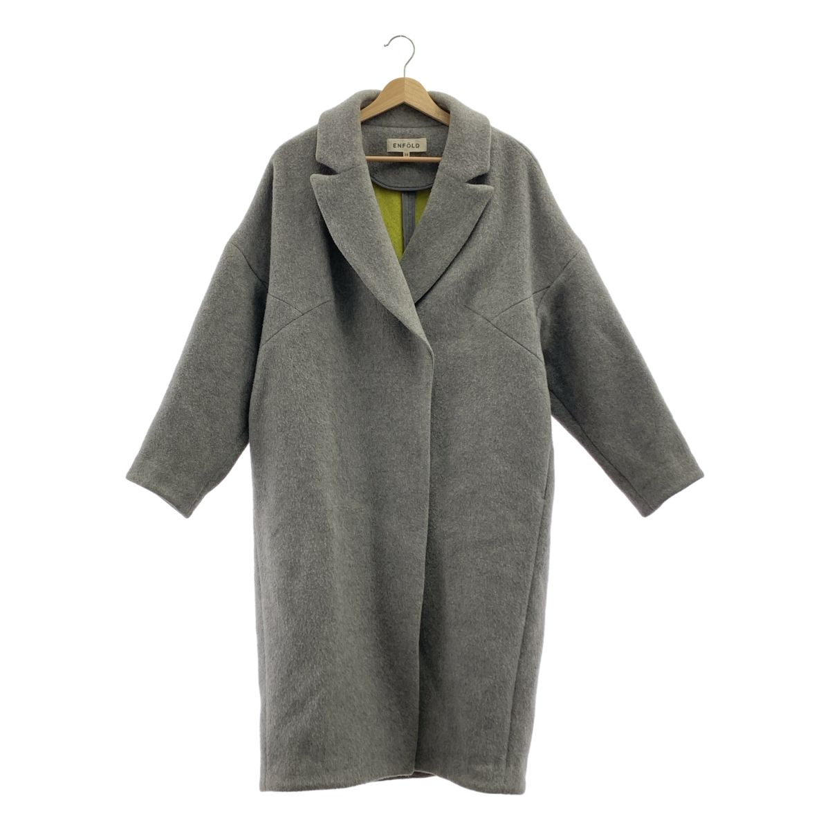 ENFOLD コクーンコート 36 ネイビー エンフォルド ダッフルコート美品