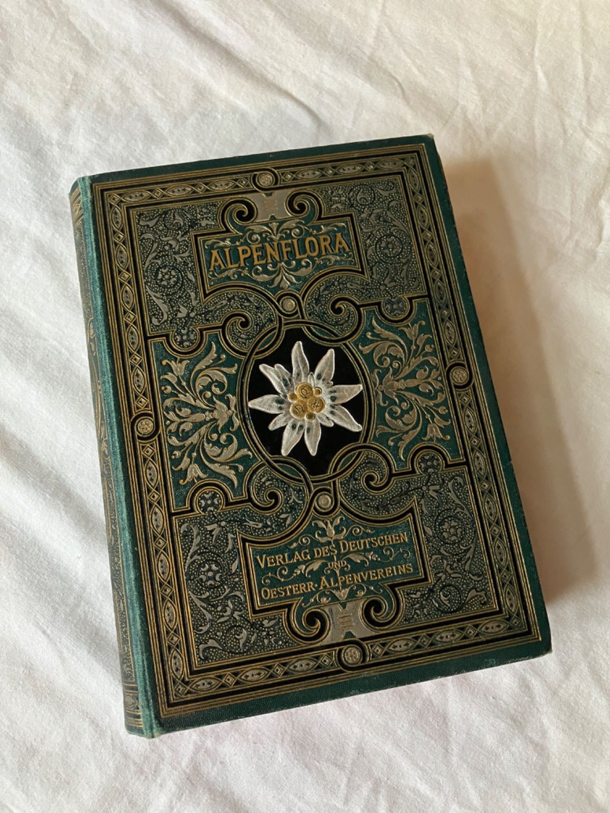 アンティーク 植物図鑑 Alpen Flora