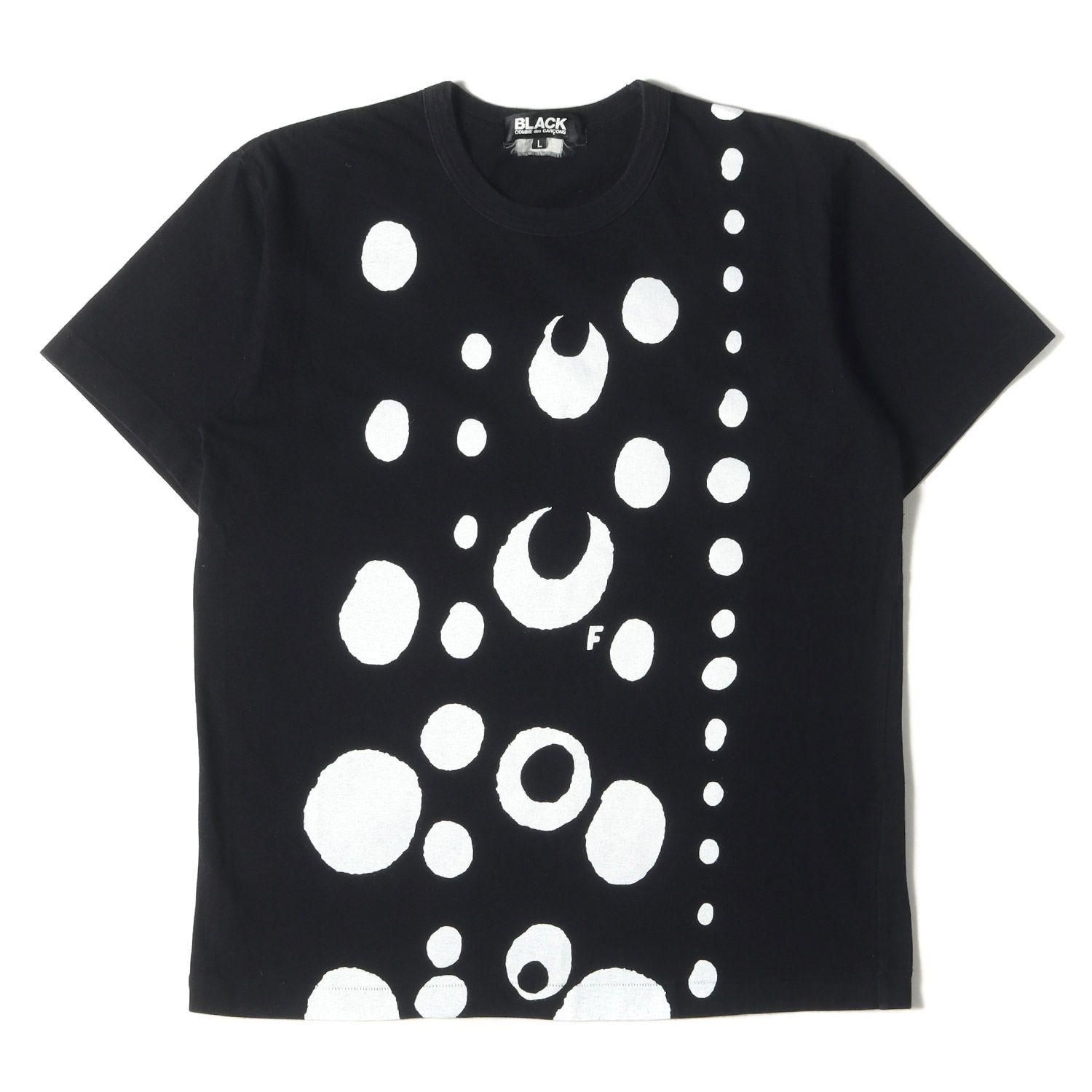 【ドット】ブラックコムデギャルソン グラフィックTシャツ ブラックコムデギャルソンBLACK COMME des GARCONS ランダム