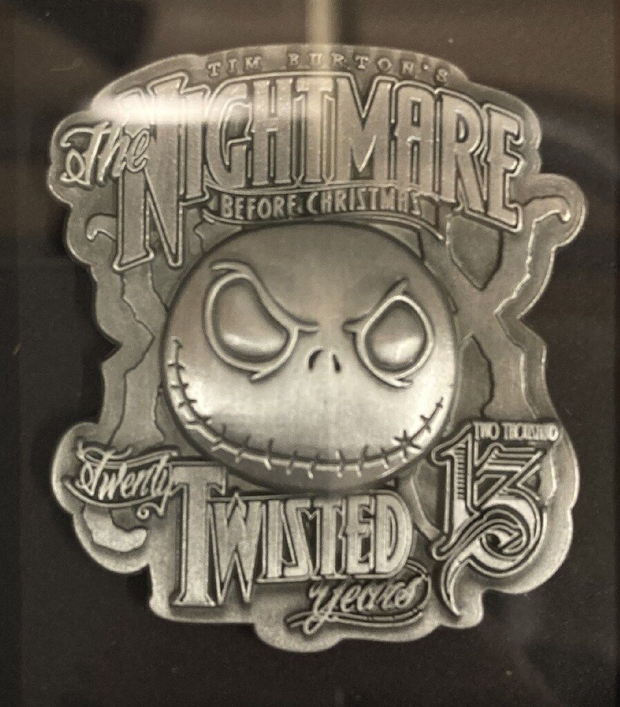 20 th Anniversary Pin Frame Nigthmare Before Christmas