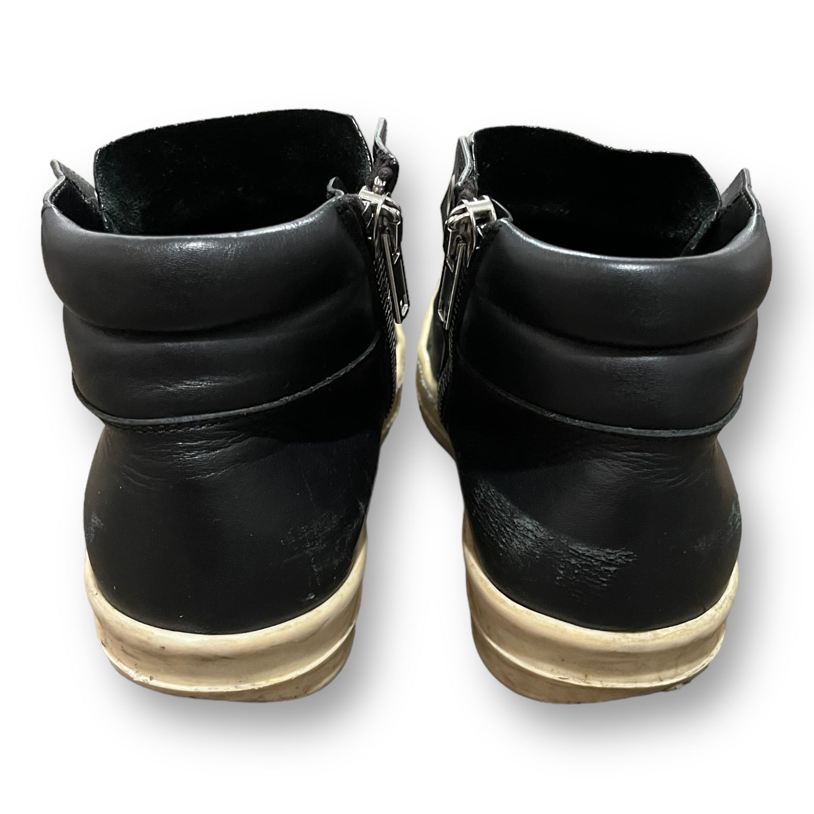 希少 RICK OWENS ISLAND DUNK アイランドダンク レザー スニーカー 