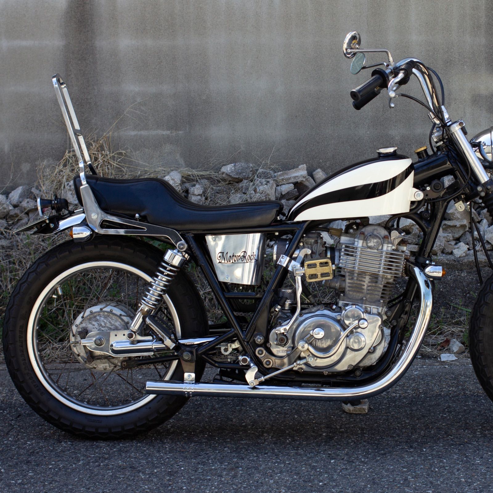 SR400/500用 ベーツタイプ TTシート 'Chopper Only' MOTOR ROCK