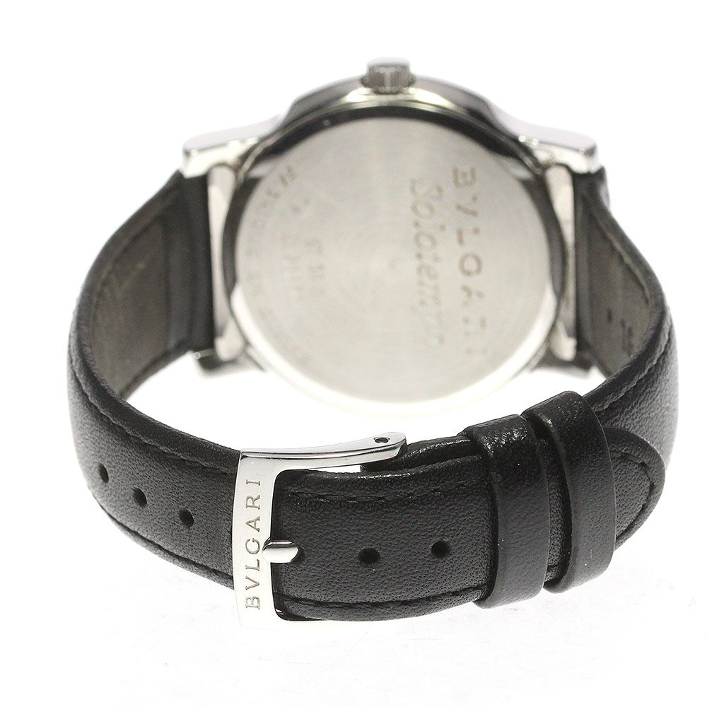 ブルガリ BVLGARI ST35S ソロテンポ デイト クォーツ メンズ_