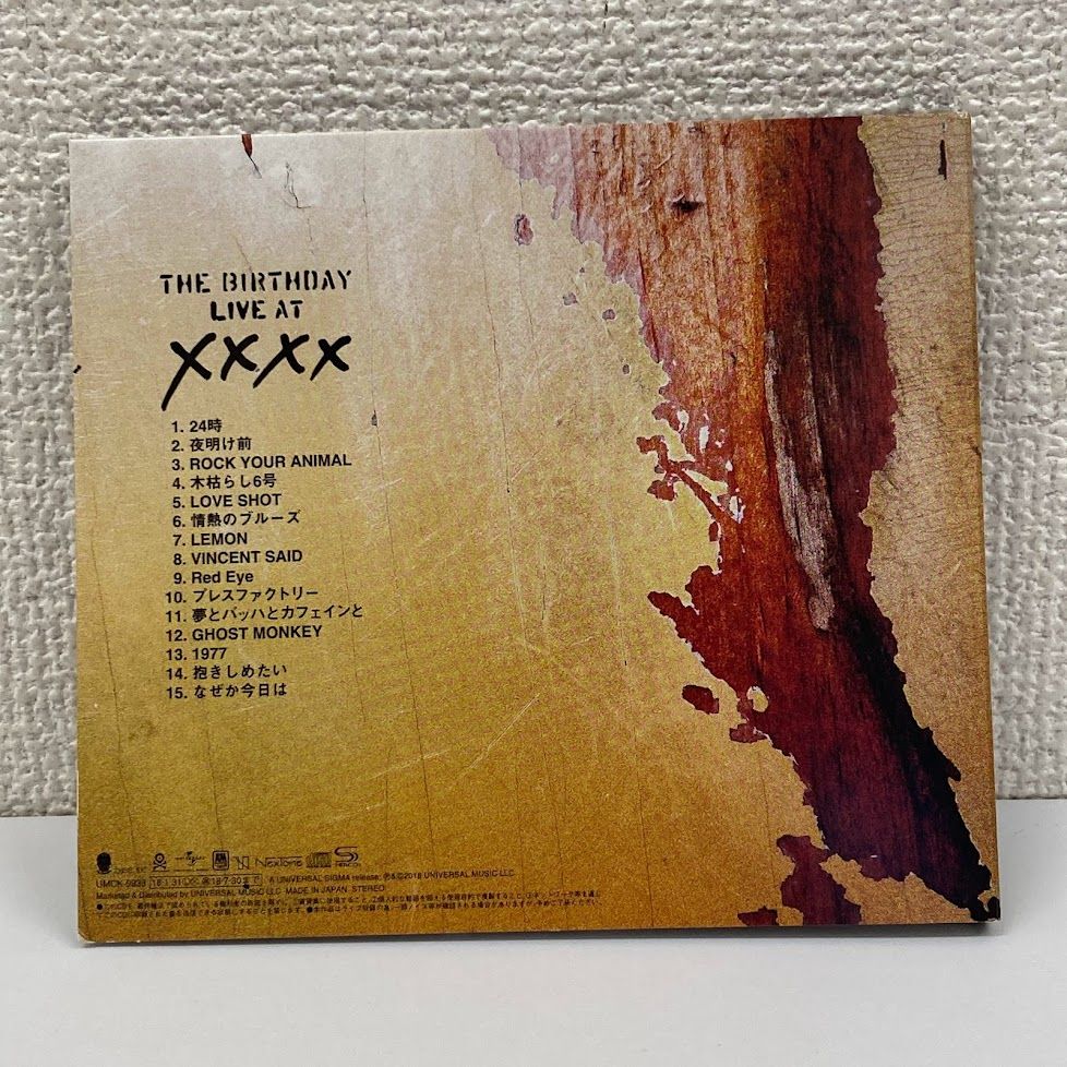 The Birthday「LIVE AT XXXX」〈完全生産限定盤〉CD - luknova.com