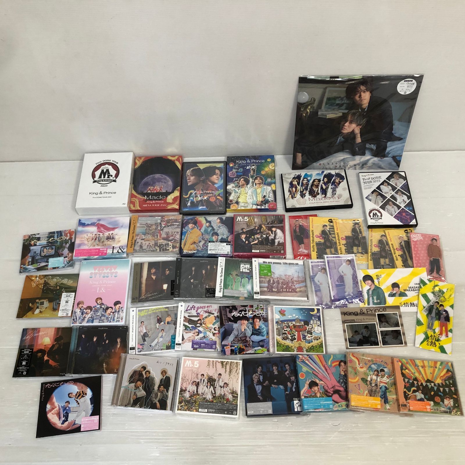 2024激安通販 King & Prince キンプリ DVD/Blu-ray/CD アクスタ 他 まとめ 邦楽