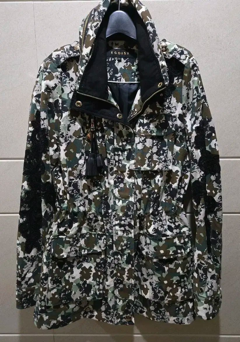 エゴイスト カモフラージュ マウンテンパーカー 55 66