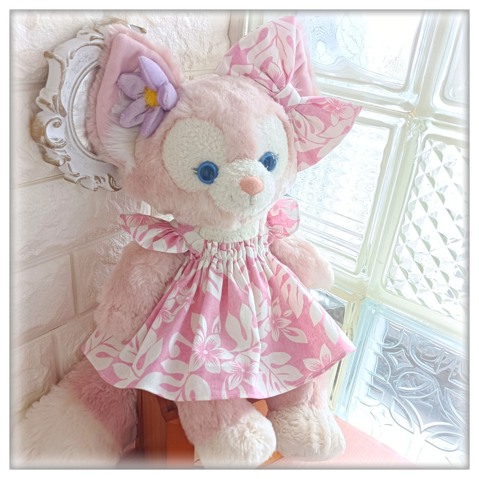 ステラルー/ジェラトーニ Sサイズ ペアコスチューム アロハピンク