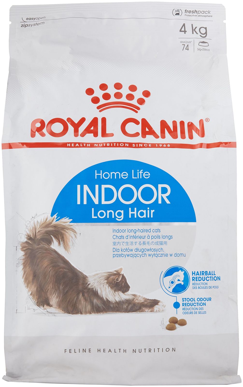 ロイヤルカナン FHN インドア ロングヘアー 猫用 4kg アップル 4キログラム x 1
