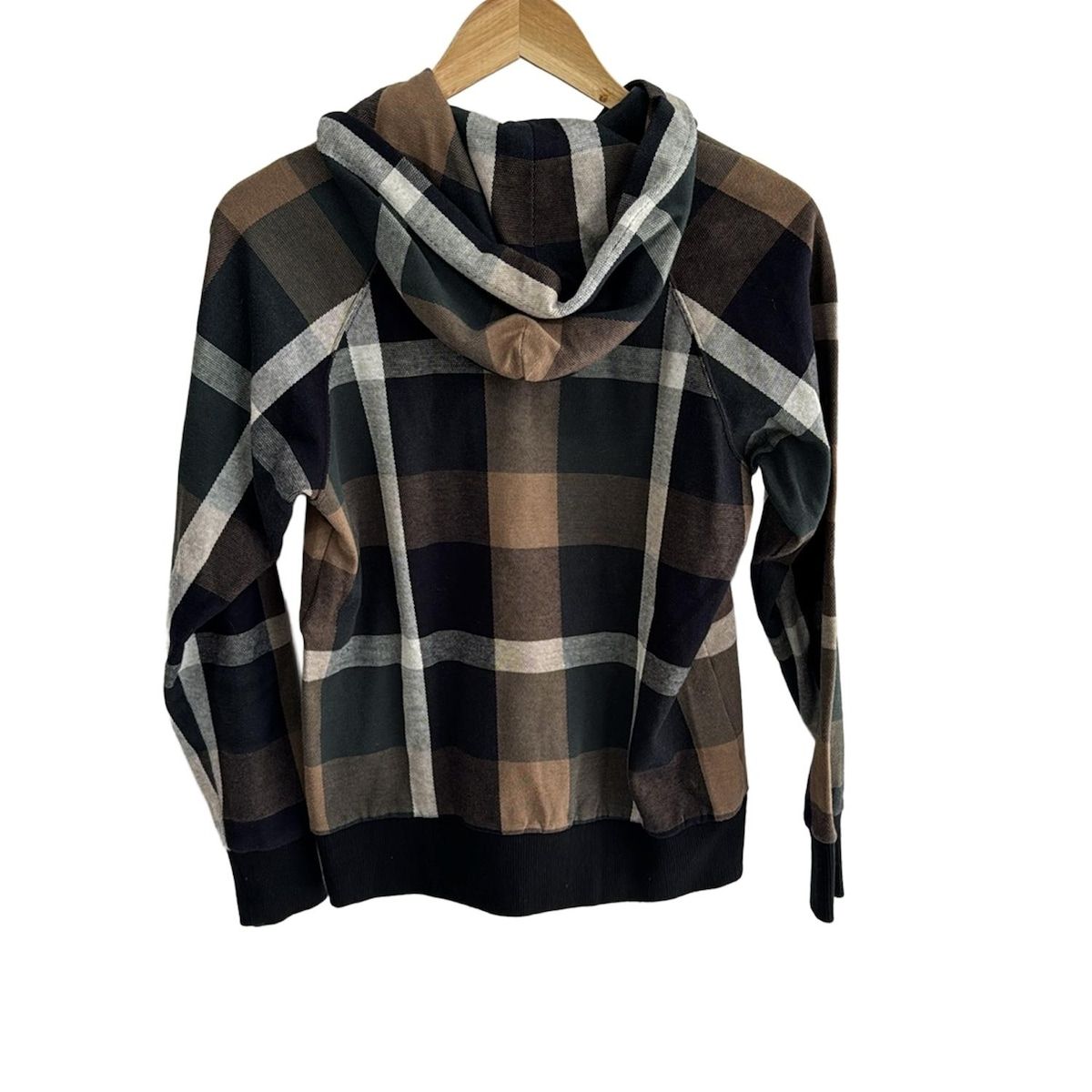 BLUE LABEL CRESTBRIDGE チェック柄パーカー38 新品タグ付 LABEL BLUE