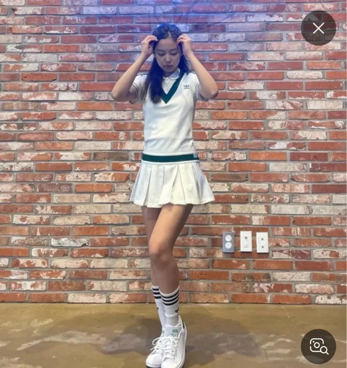 BLACKPINK ジェニ adidas テニス セット