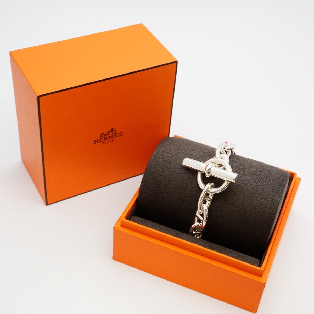 5jib0449 エルメス ブレスレット シェーヌダンクル GM 14コマ シルバー925 メンズ レディース ユニセックス FORTGASGNV_COM_BR