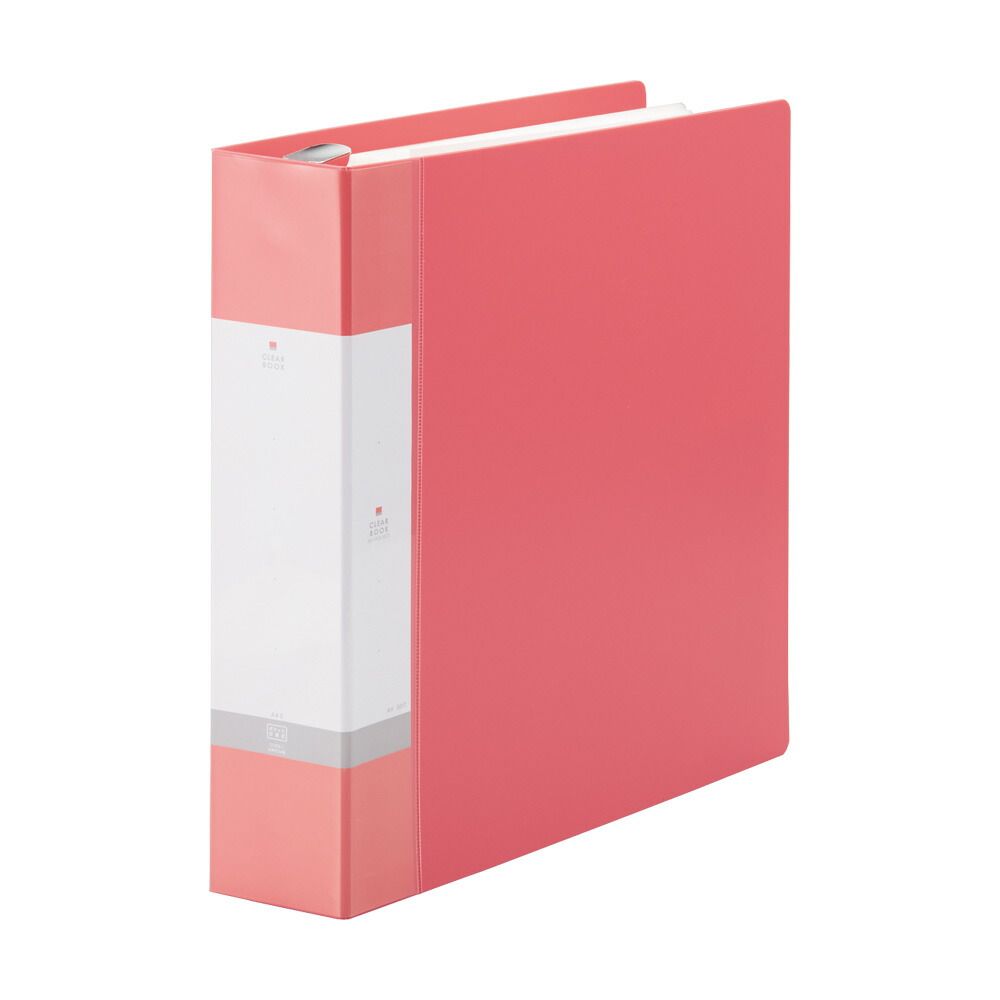 リヒトラブ リクエスト クリヤーブック ポケット交換タイプ A 4 30穴 55 1ポケット 赤 G 3808 3 3冊セット