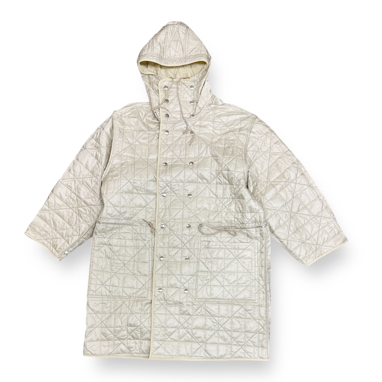 定価79200円 新品 YOKE 23AW REVERSIBLE 3LAYER QUILTING HOODED COAT