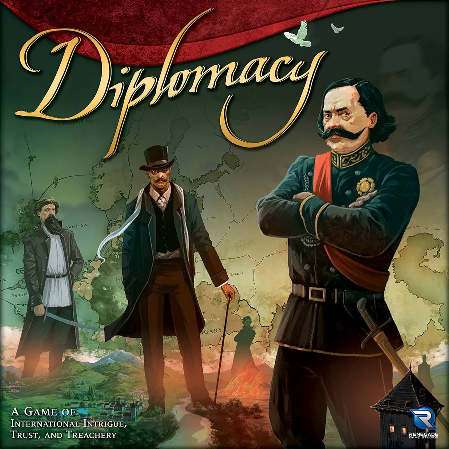 Diplomacy Renegade Game Studios 英語版 日本語説明書なし